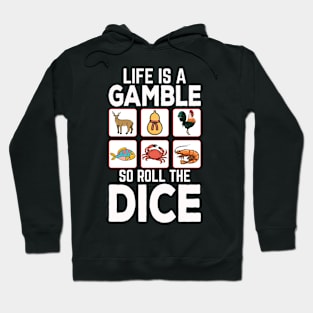 Bau Cua Tom Cua Vietnamese Game Vietnam Life Is A Gamble Hoodie